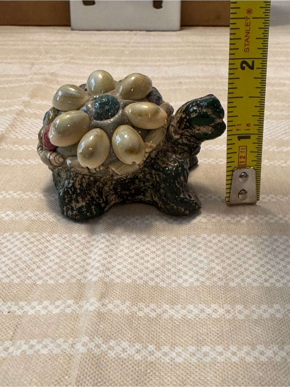 Colorful Shell-Topped Turtle Figurine - Multicolor - Picture 7 of 7